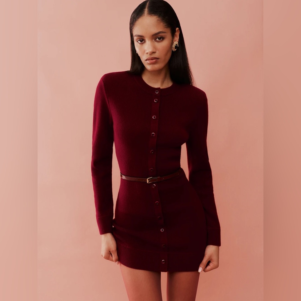 Reformation Bianca Sweater Dress